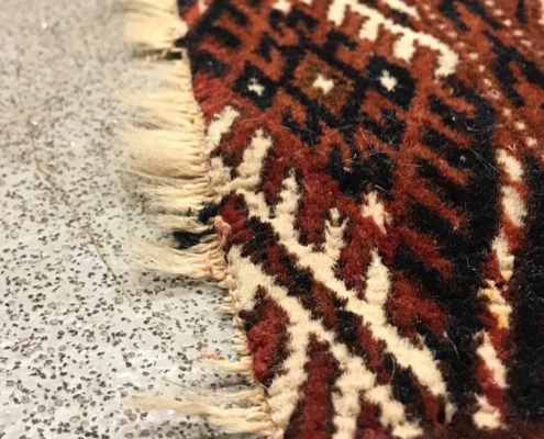 Oriental Rug Fringe Repair