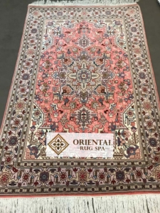 Tabriz with Silk Detailing Tabriz Rug Cleaning