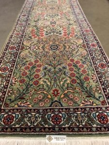 Turkish Hereke Runner Turkish Rug Cleaning