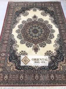 Wilton Rug with Persian design Rug Cleaning Kersey