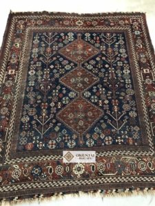 Antique Persian Qashgai Rug Cleaning Ashbocking