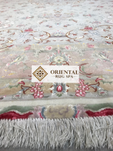 Persian Wool & Silk Tabriz Rug Cleaning Broadway