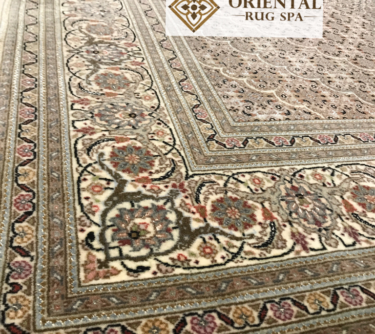 Wool and silk Persian Tabriz