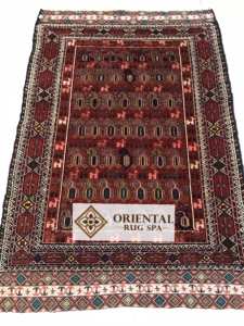 Persian Quchan Geometric Rug