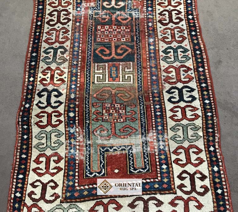 Antique Caucasian Fachrolu Kazak