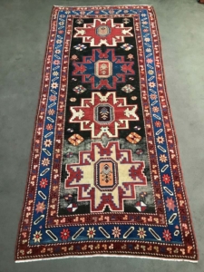 Antique Lesghi Star Kazak