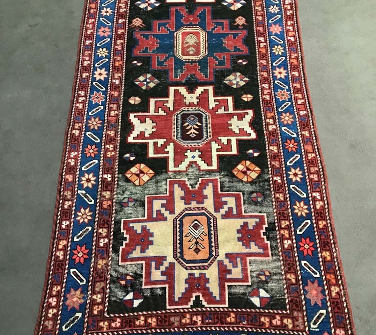 Antique Lesghi Star Kazak